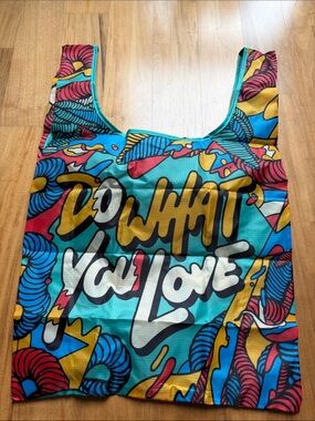 NYC EXCLUSIVE “Do what you love” tote COLORFUL tote bag RICH TU
